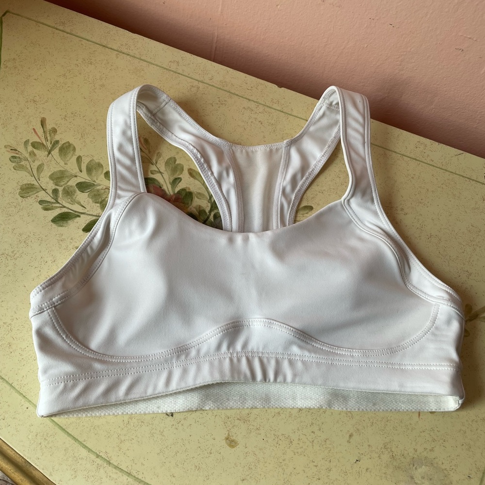 Moving  comfort white bra 32A